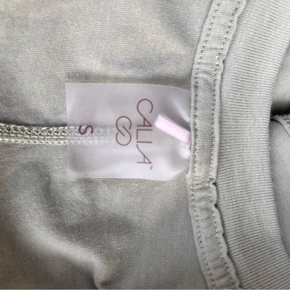 Calia by Carrie Underwood Everyday Slim Scoop Neck Sage Green Tank Top Small - Picture 6 of 6